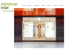 Tablet Screenshot of muenchner-insel.de